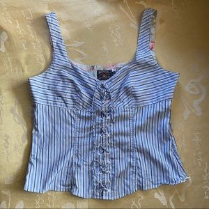Corset Tie Up y2k Top!